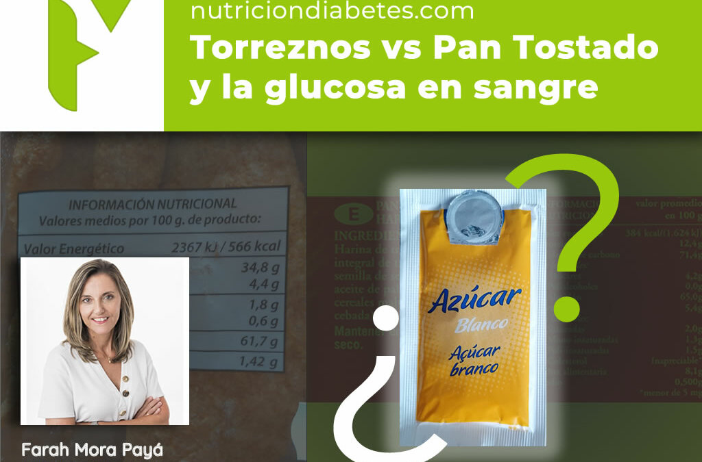 Torreznos vs Pan Tostado integral y la glucosa en sangre
